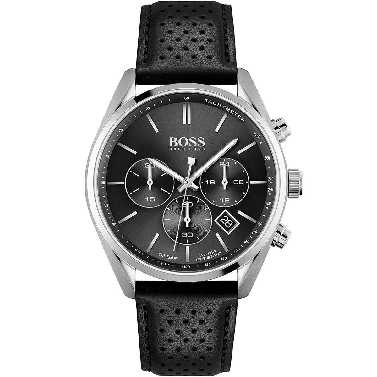Hugo Boss Champion Chronograph watch black dial