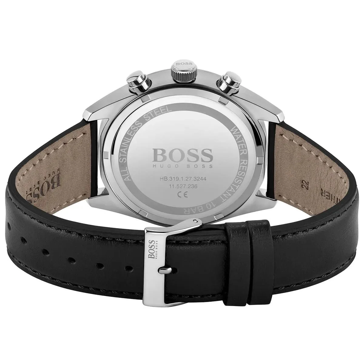 Hugo Boss Champion Chronograph watch black dial - View 4