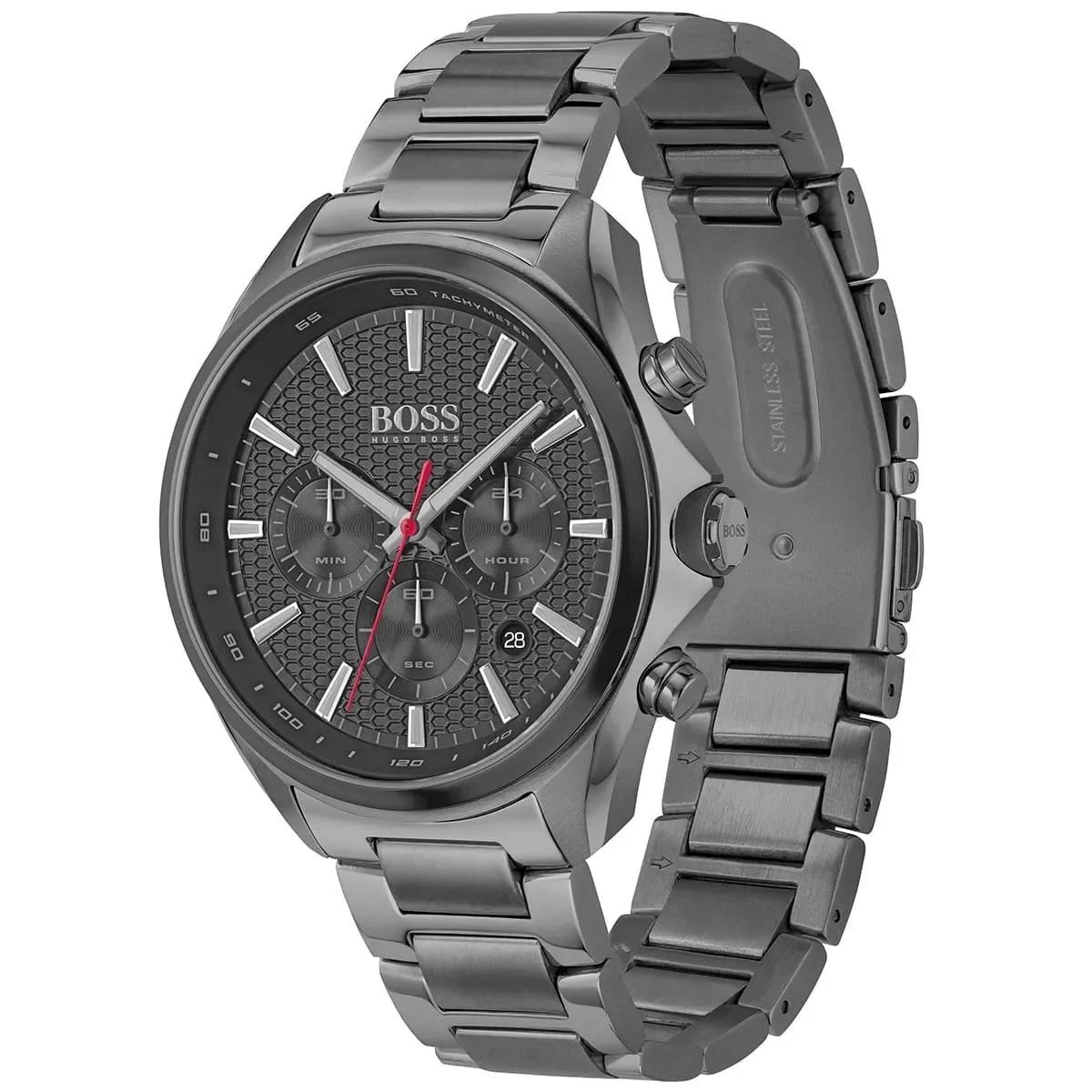 Hugo Boss Distinct Chronograph Grey Round Dial 1513858 - View 2