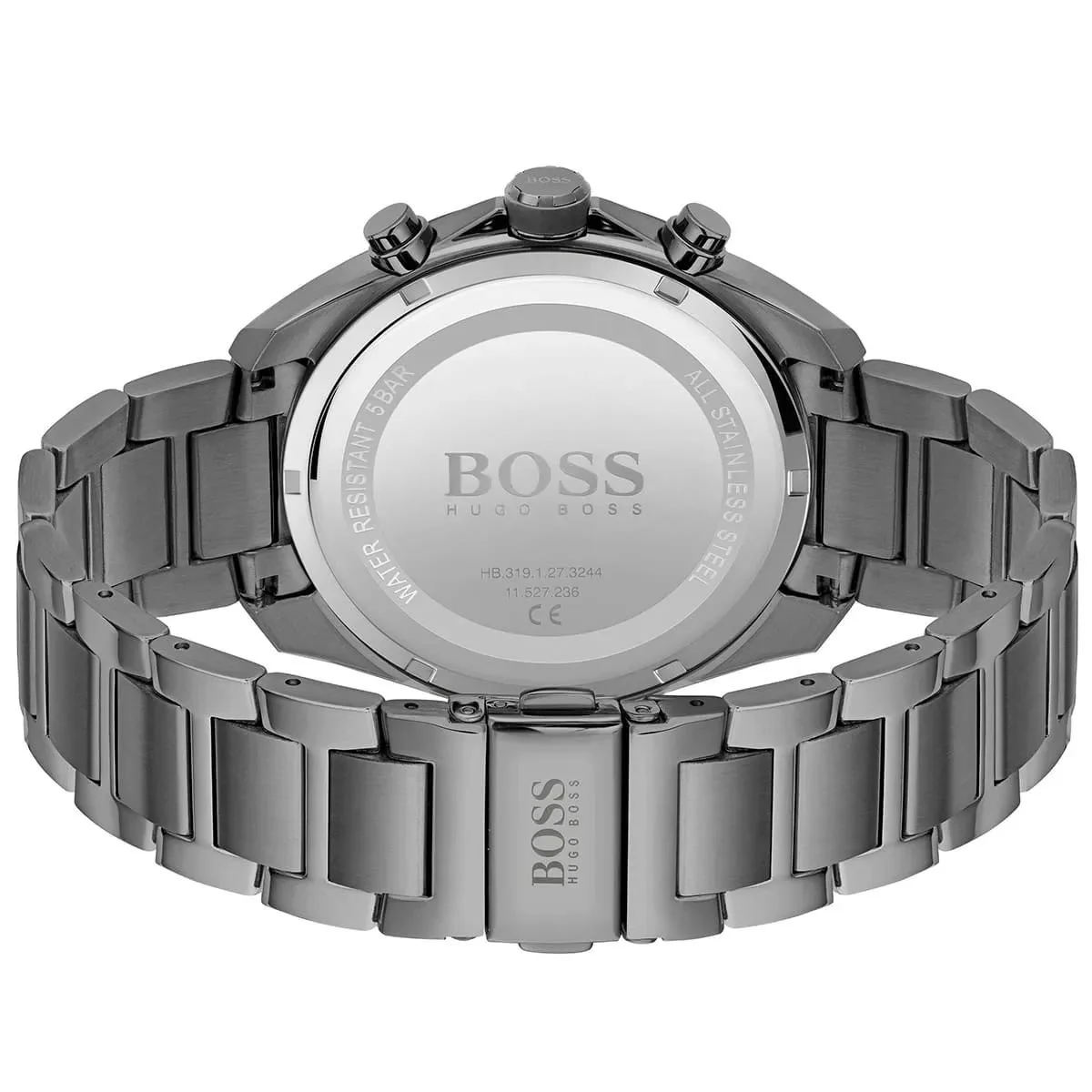 Hugo Boss Distinct Chronograph Grey Round Dial 1513858 - View 3