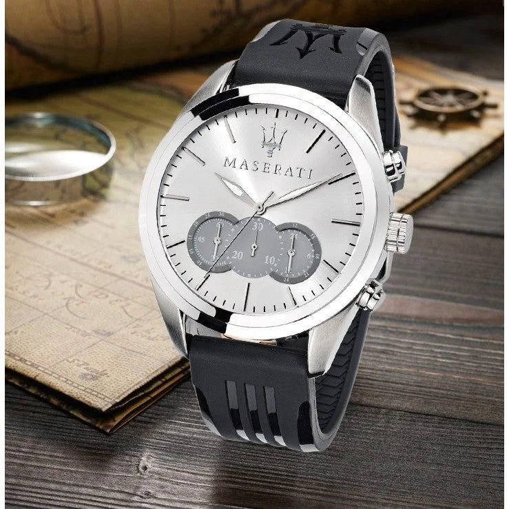 Maserati Traguardo Chronograph Silver/Grey - View 5