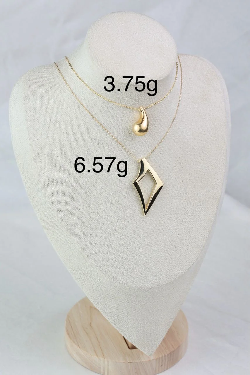 Solvéa Élan Drop and Frame Necklace