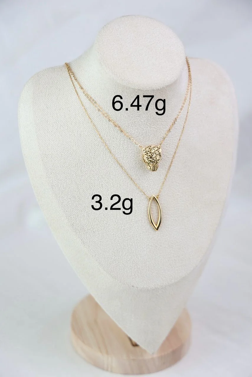 Solvéa Élan Sphere and Leaf Necklace