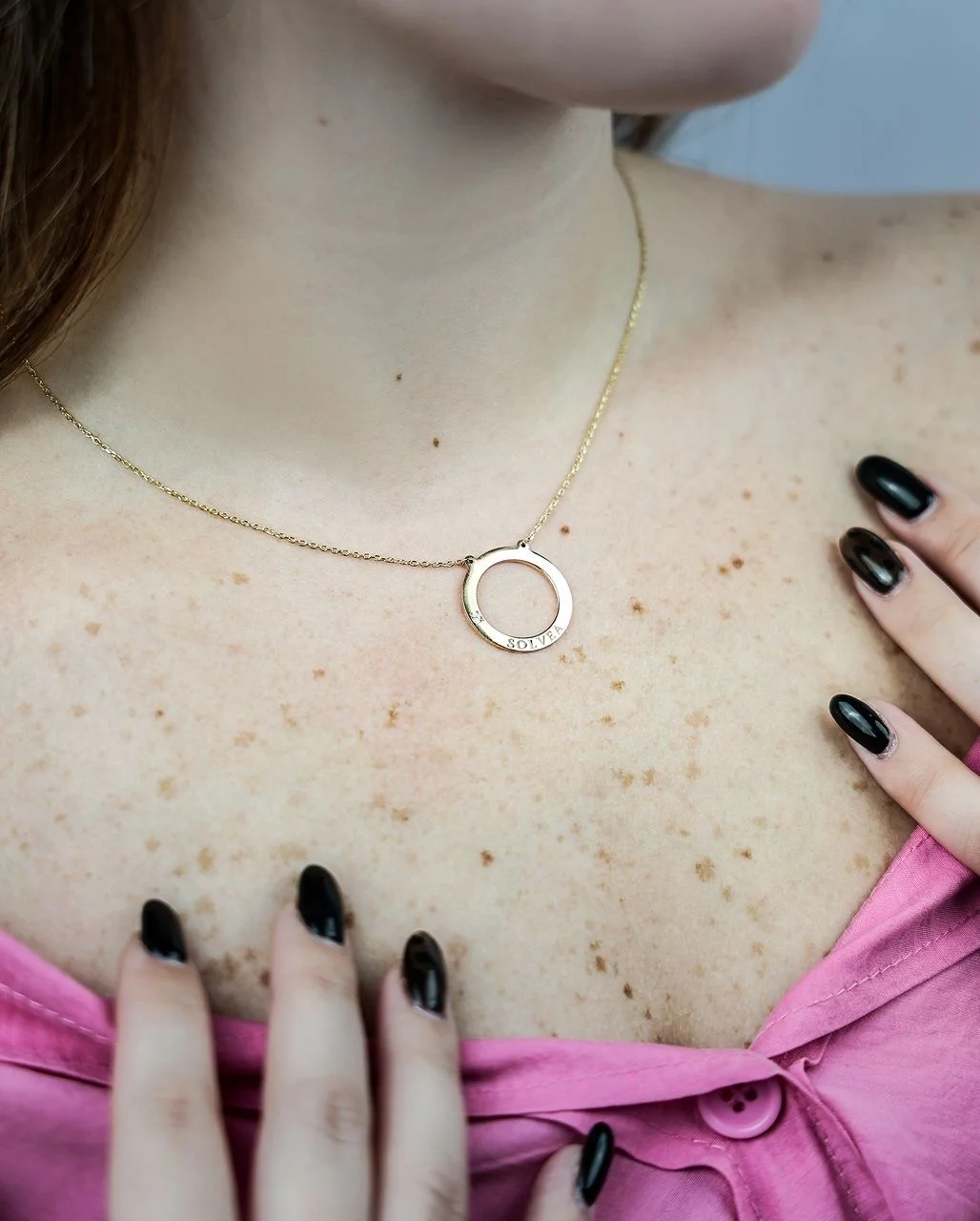 Solvéa Éternité Circle Necklace 3.65g