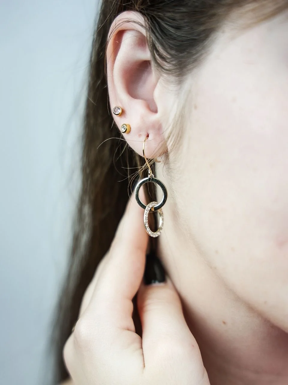 Solvéa Éternité Duo Earrings 4.15g