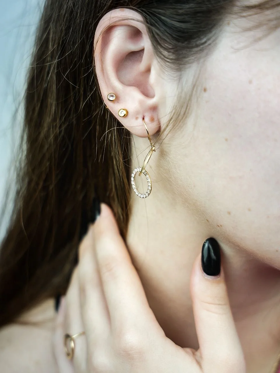 Solvéa Éternité Duo Earrings 4.15g - View 2