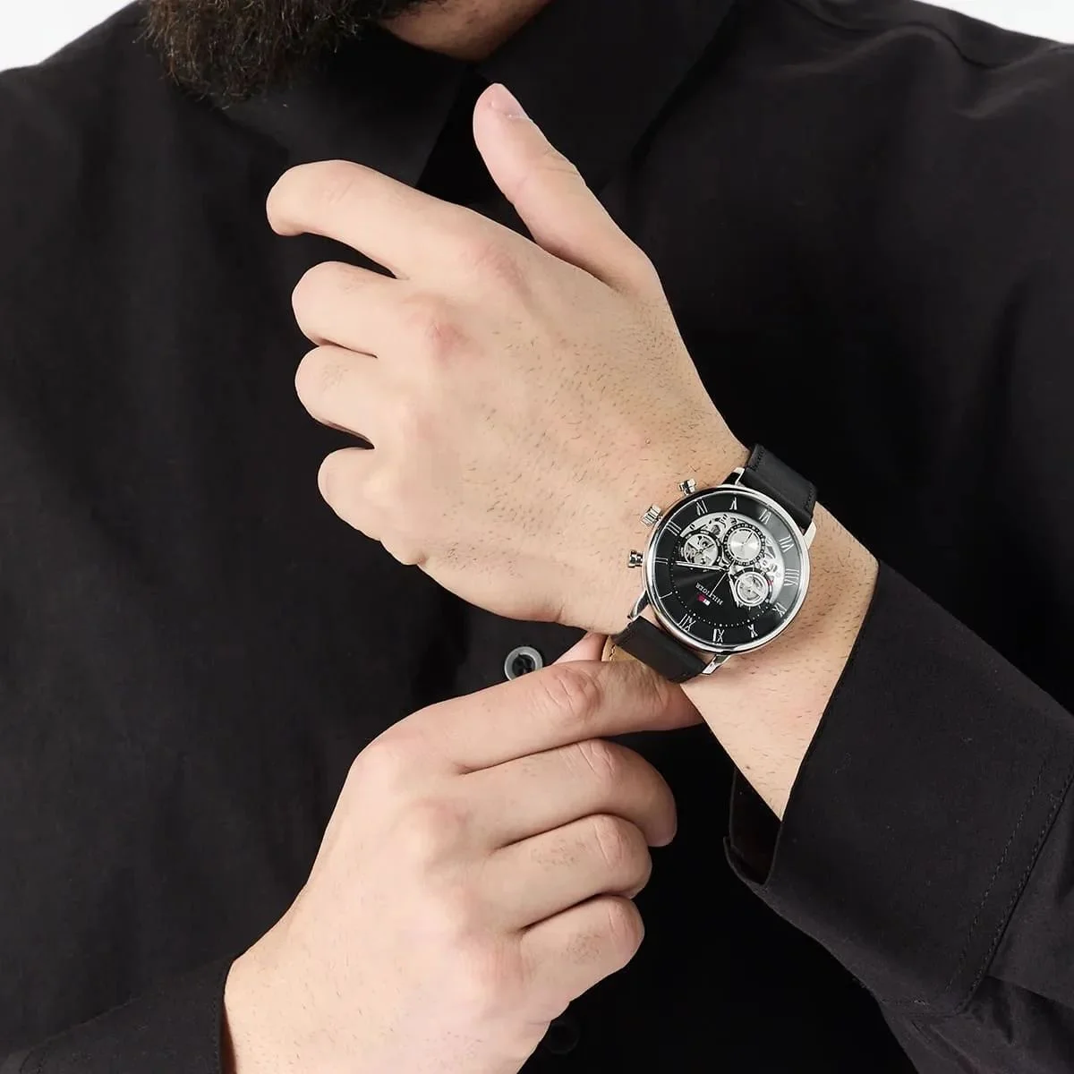 Tommy Hilfiger Legend leather strap - View 5