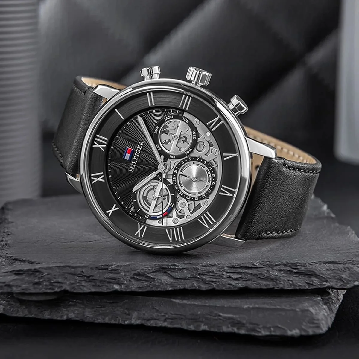 Tommy Hilfiger Legend leather strap - View 6